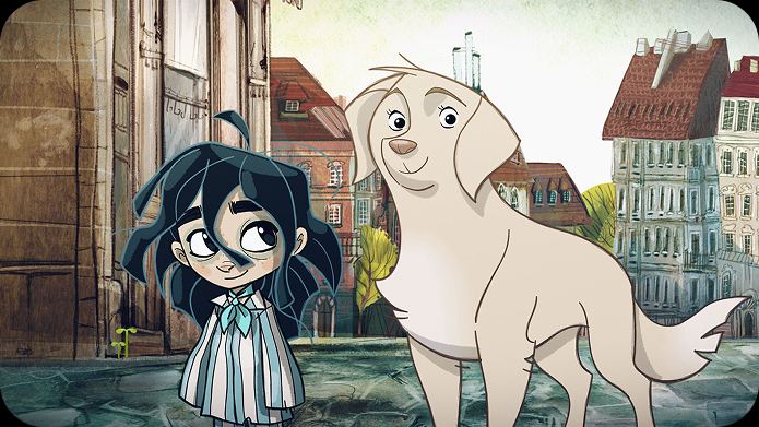 Frame from Panebarco film work